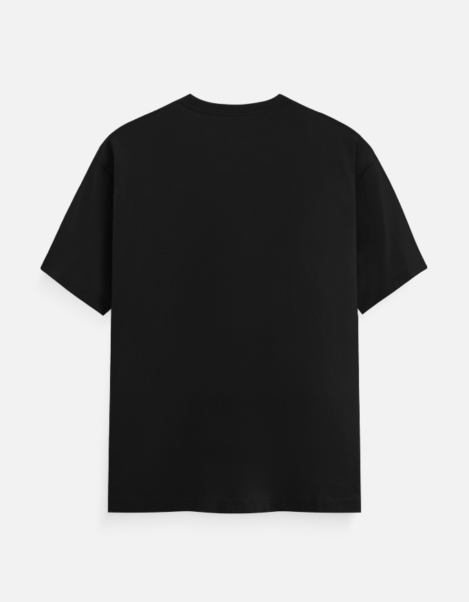 Lord Krishna Graphic T-Shirt for Men & Women | Spiritual Art Printed Cotton Tee | Black Unisex Crew Neck